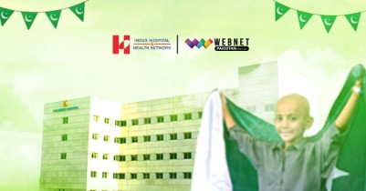 Pakistan 76th Independence Day Celebrated by Webnet with the Cancer Warriors This Year on 14th August 2023